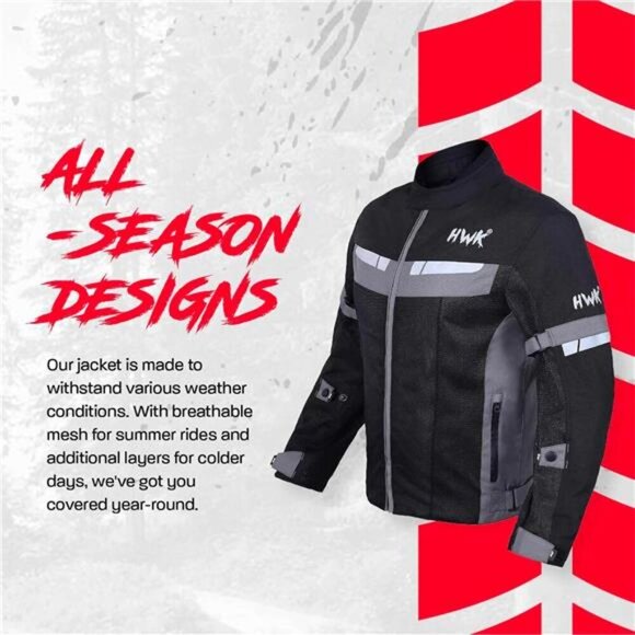 Mesh Motorcycle Jacket Riding Air Motorbike Jacket Biker CE Armored Breathable - Picture 2 of 8